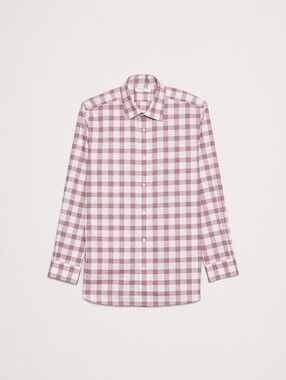 BANANA REPUBLIC Men's Standard Fit Wrinkle-Resistant Dress Shirt